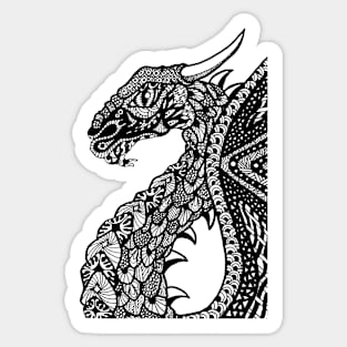 Dragon Head Sticker